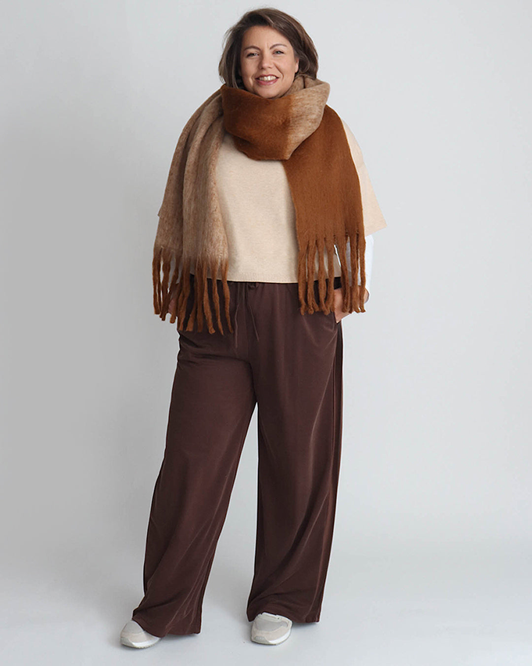 Mia Scarf - Brown
