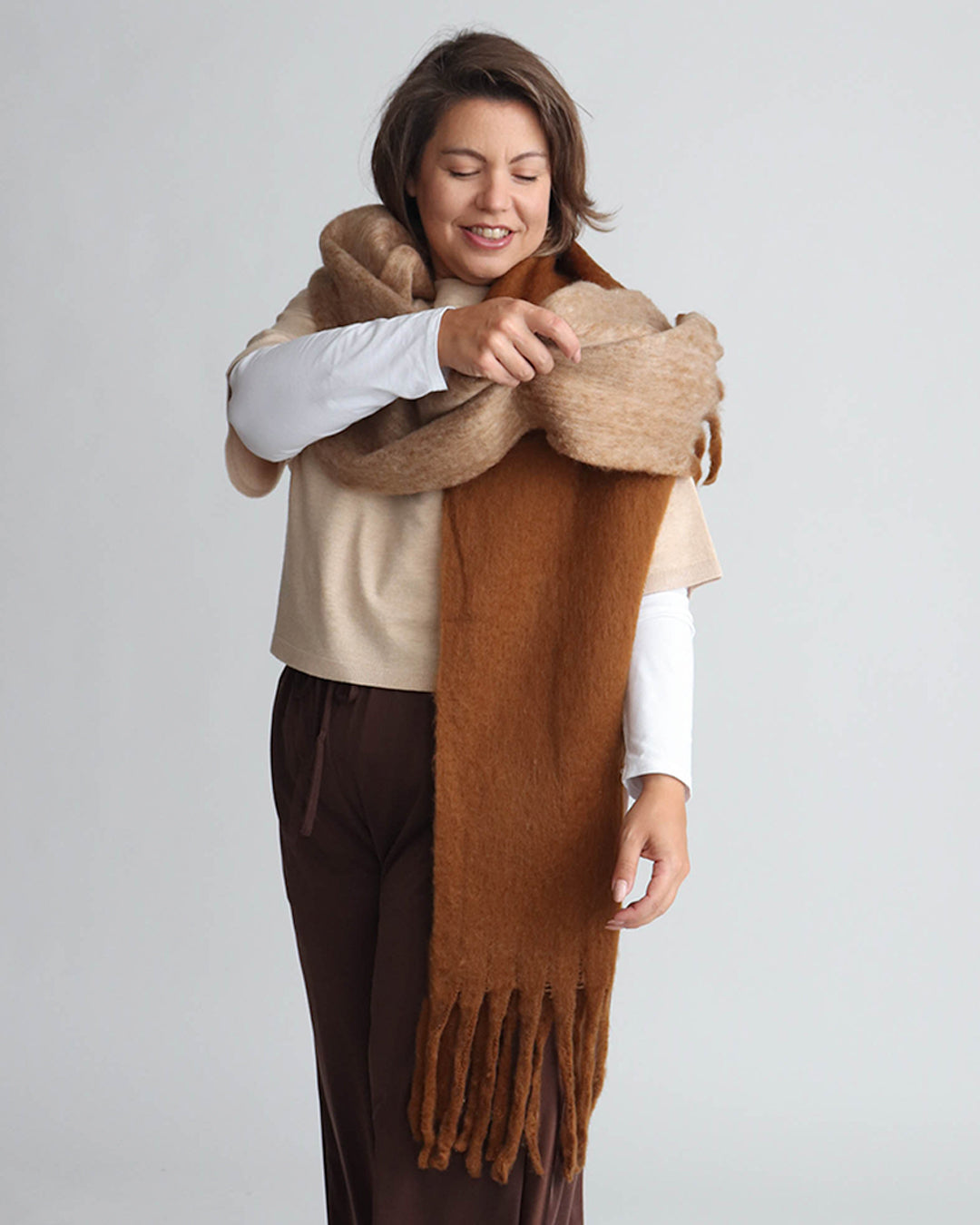 Mia Scarf - Brown