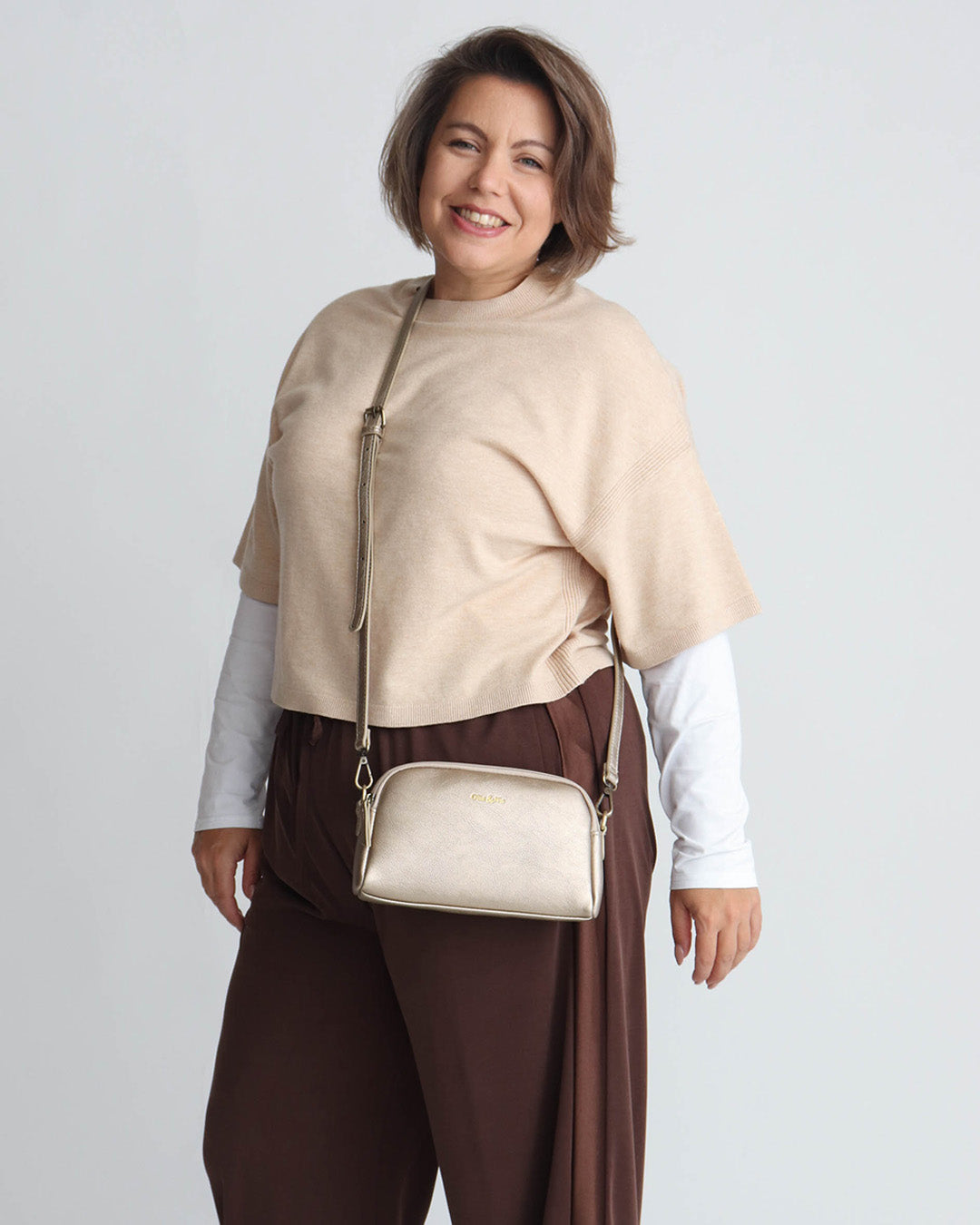 Milla Crossbody - Gold