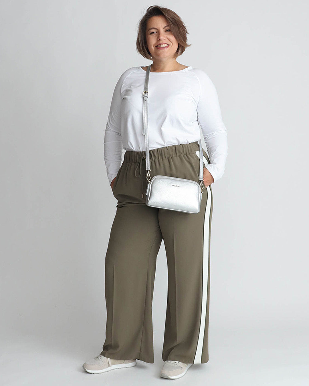 Milla Crossbody - Silver