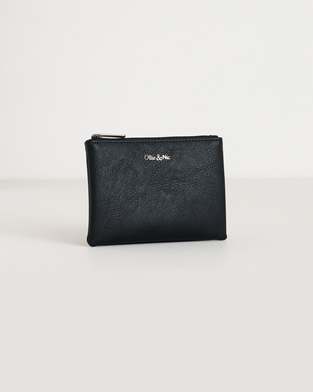Minnie Zip Purse Black