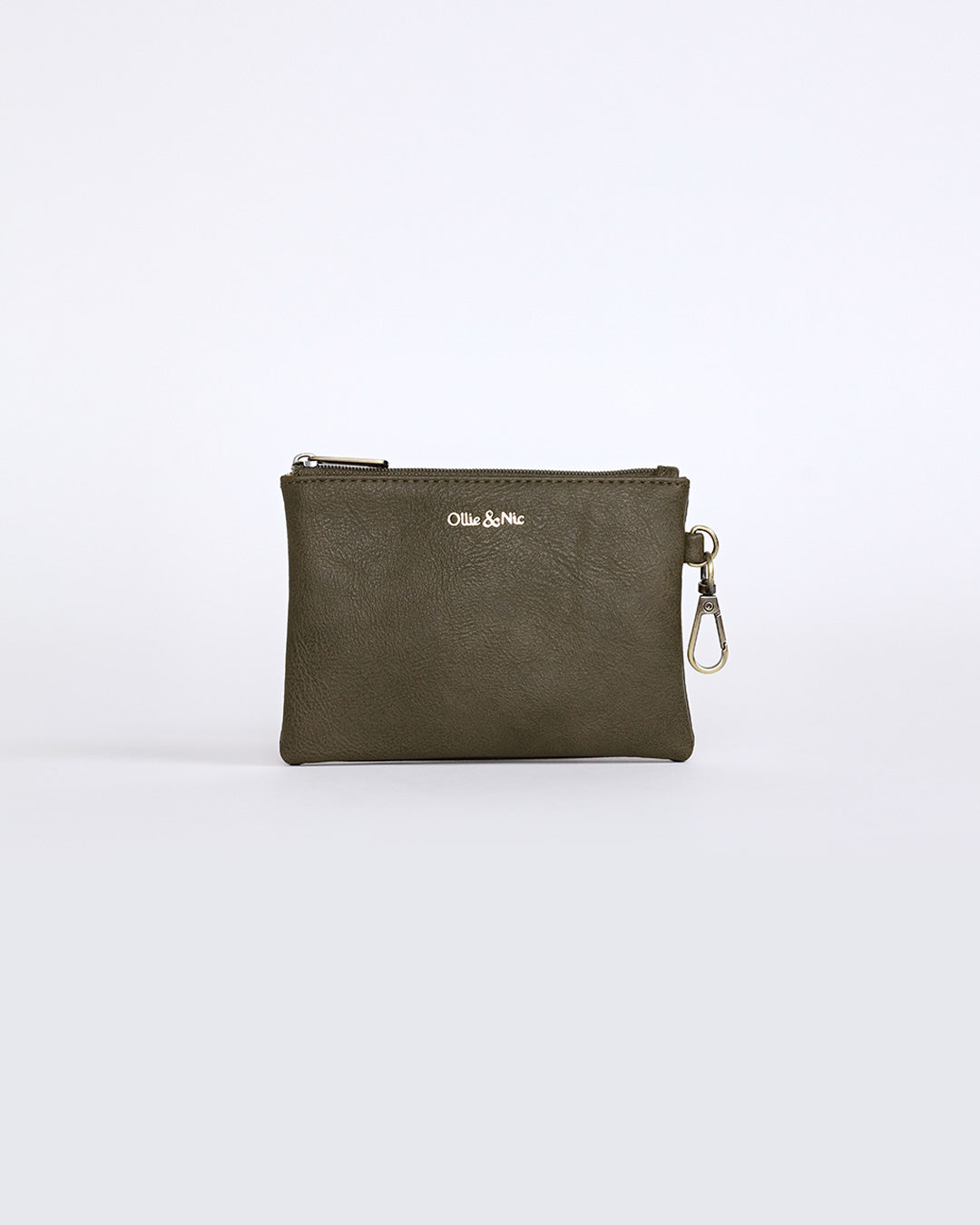 Minnie Zip Coin Purse - Khaki