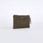 Minnie Zip Coin Purse - Khaki