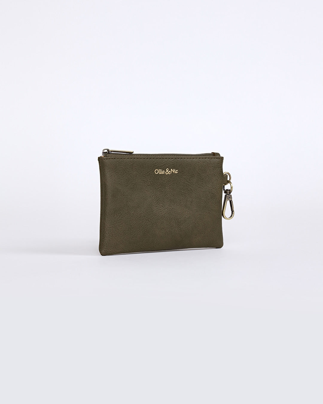 Minnie Zip Coin Purse - Khaki