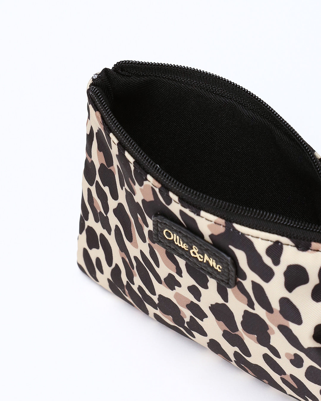 Minnie Zip Coin Purse - Leopard