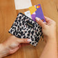 Minnie Zip Coin Purse - Leopard