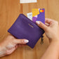 Minnie Zip Coin Purse - Purple