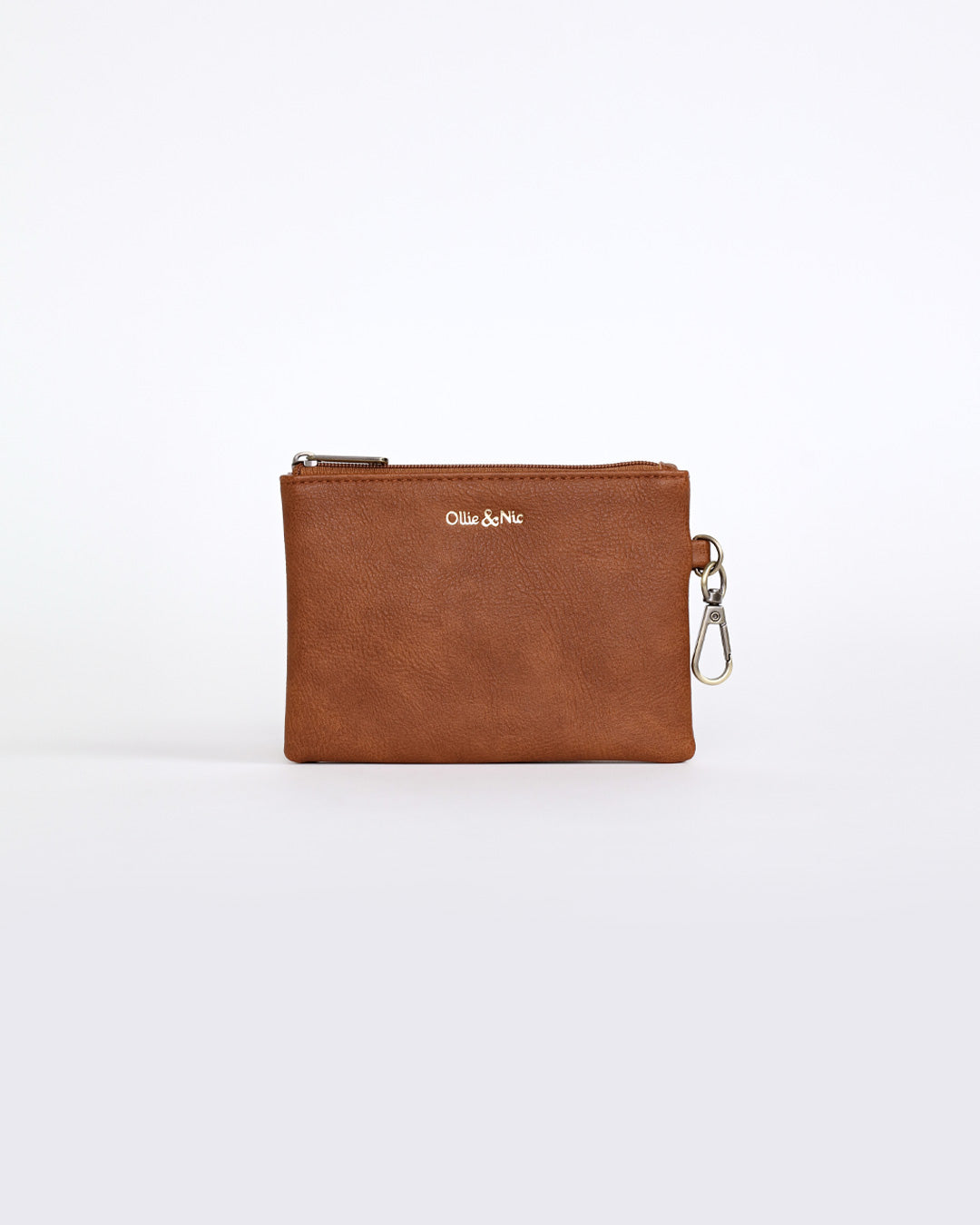 Minnie Zip Coin Purse - Tan