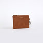 Minnie Zip Coin Purse - Tan