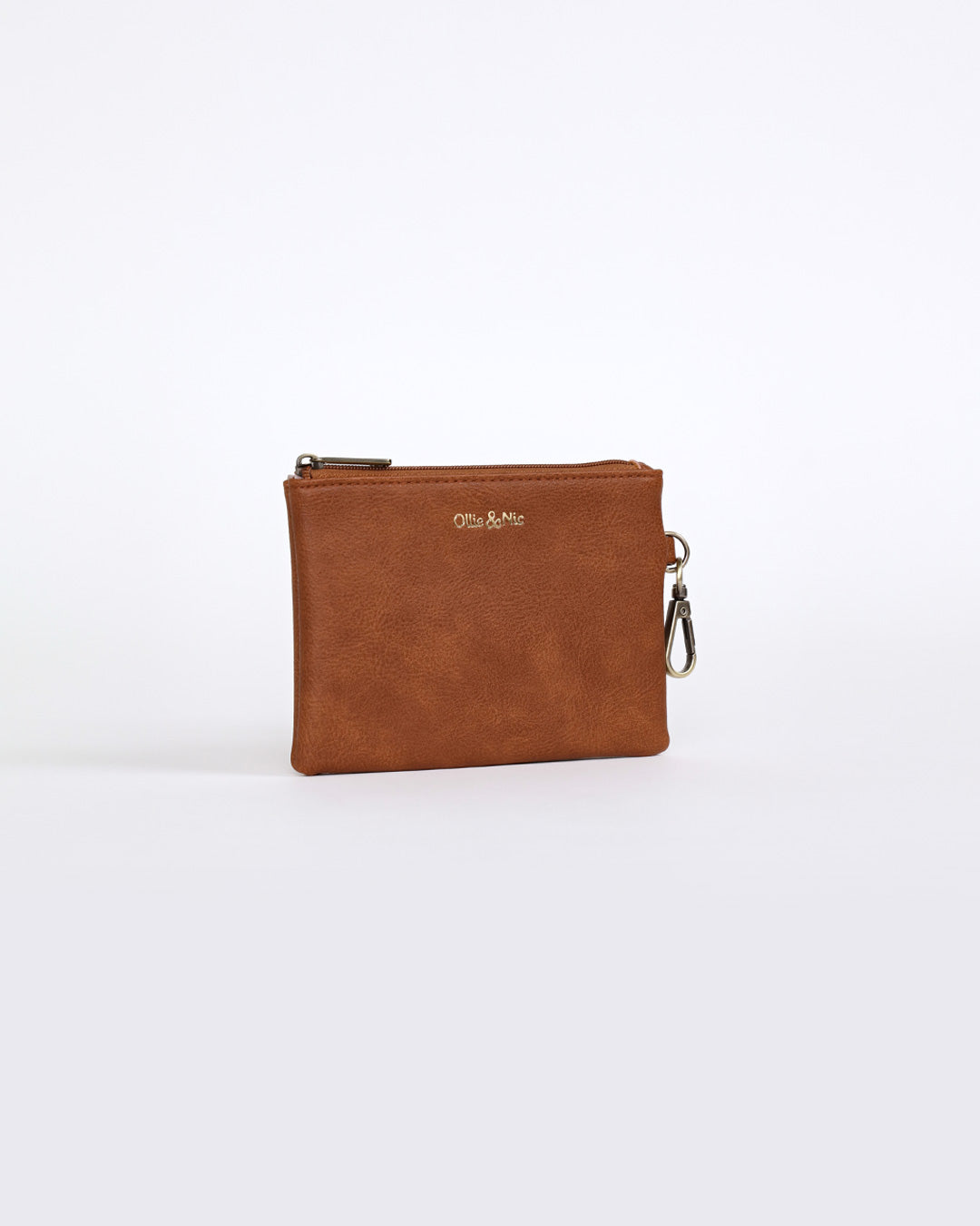 Minnie Zip Coin Purse - Tan
