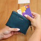 Minnie Zip Coin Purse - Teal