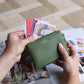 Minnie Zip Coin Purse - Apple Green