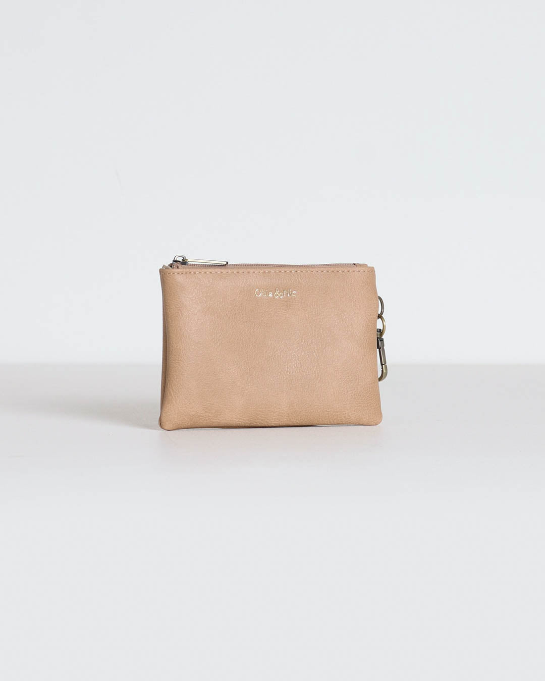 Minnie Zip Coin Purse - Camel