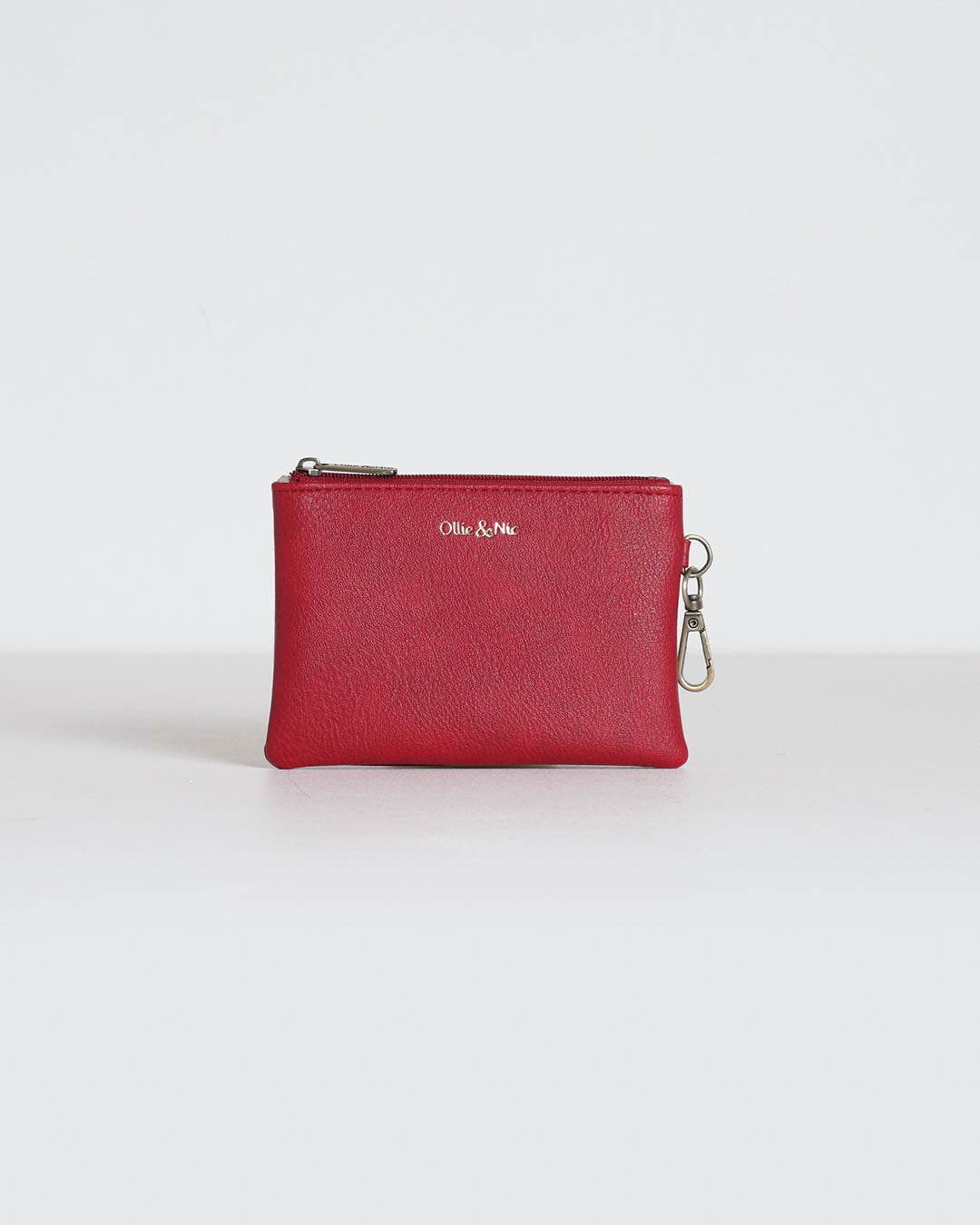 Minnie Zip Coin Purse - Cherry Red