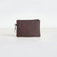 Minnie Zip Coin Purse - Chocolate