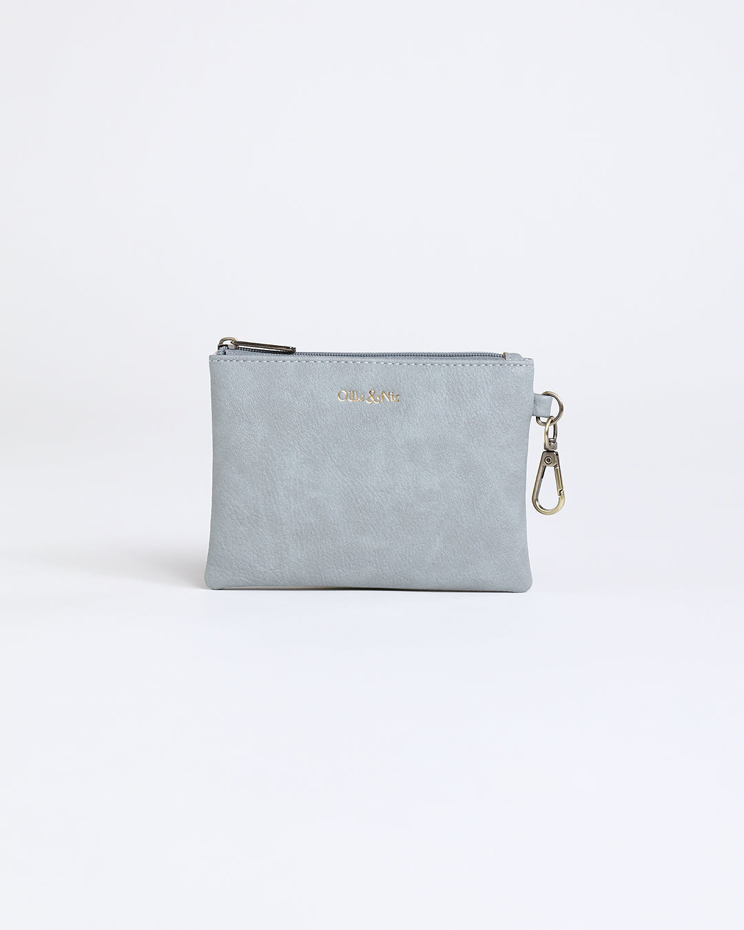 Minnie Zip Coin Purse - Duck Egg