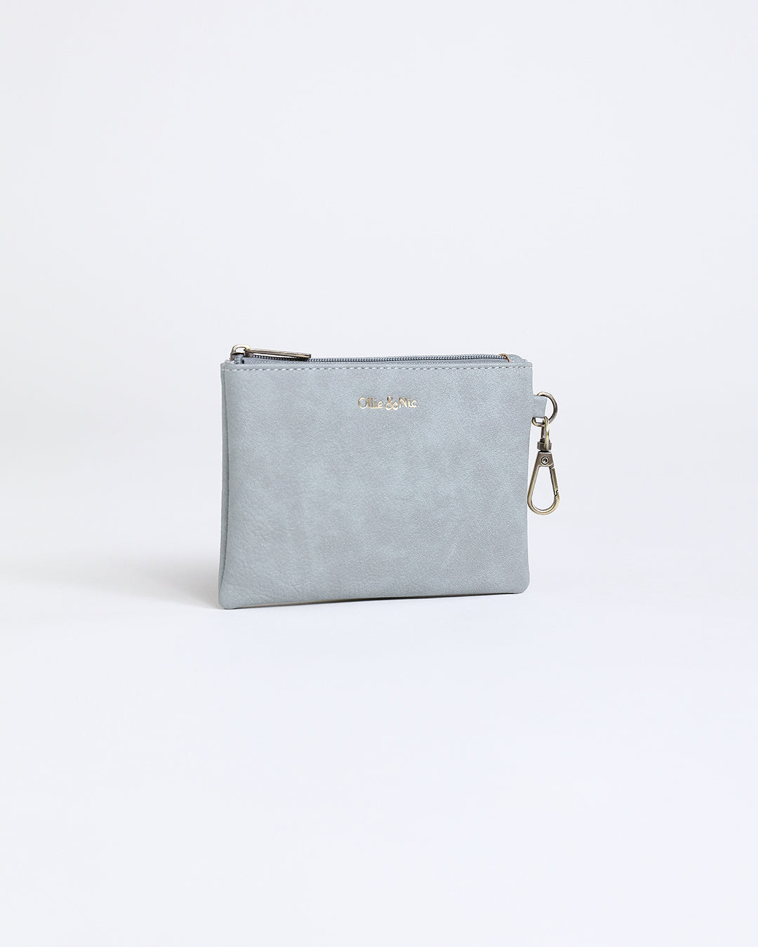 Minnie Zip Coin Purse - Duck Egg