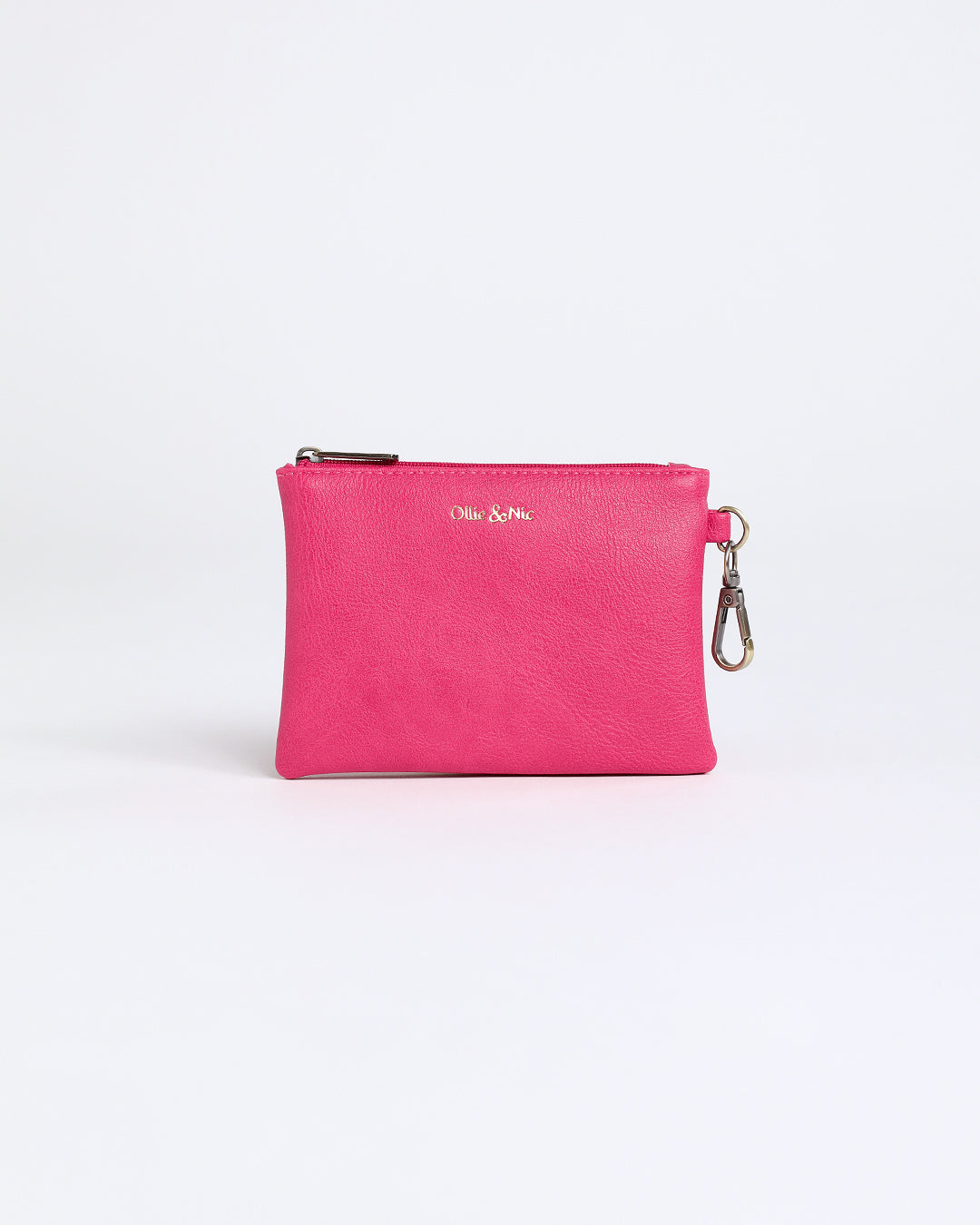 Minnie Zip Coin Purse - Fuchsia