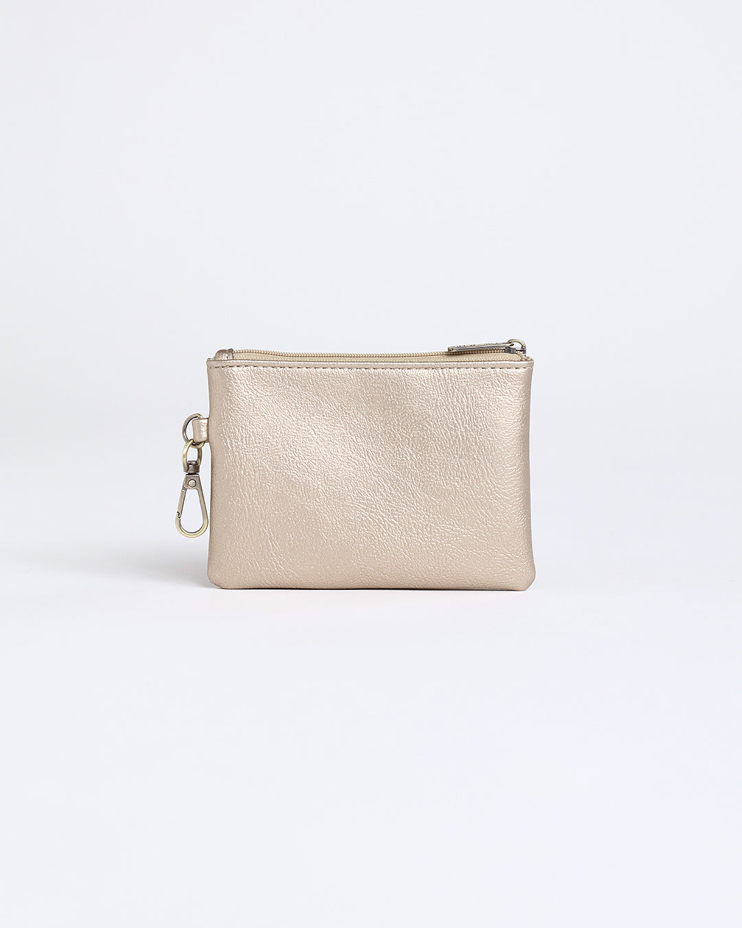 Minnie Zip Coin Purse - Antique Gold