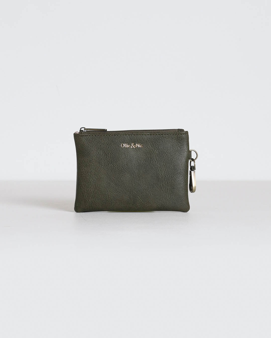 Minnie Zip Coin Purse - Khaki