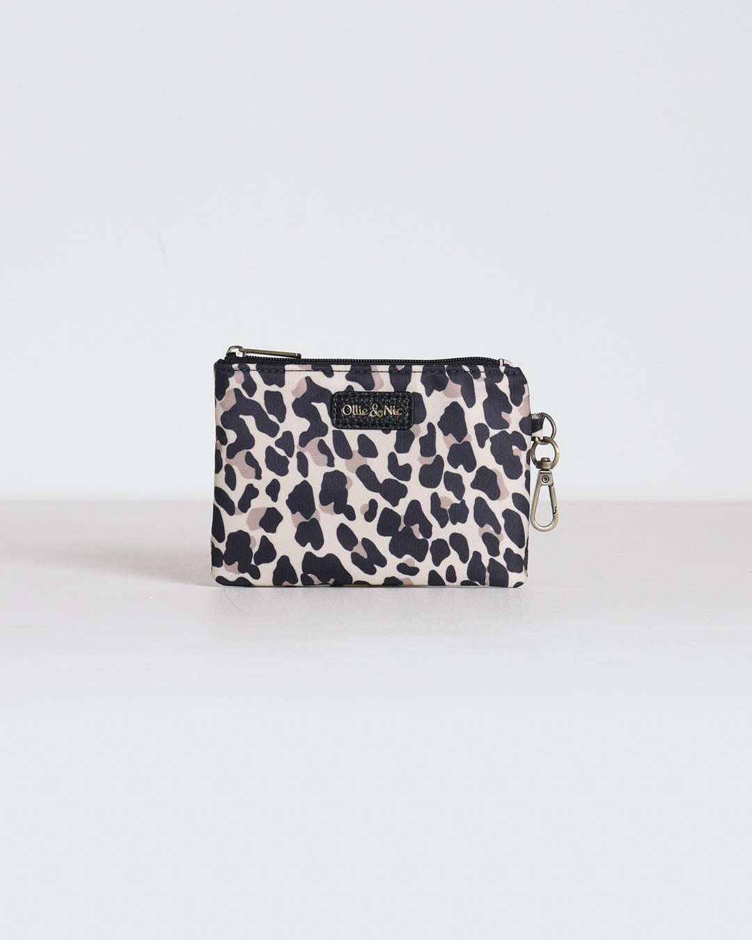 Minnie Zip Coin Purse - Leopard