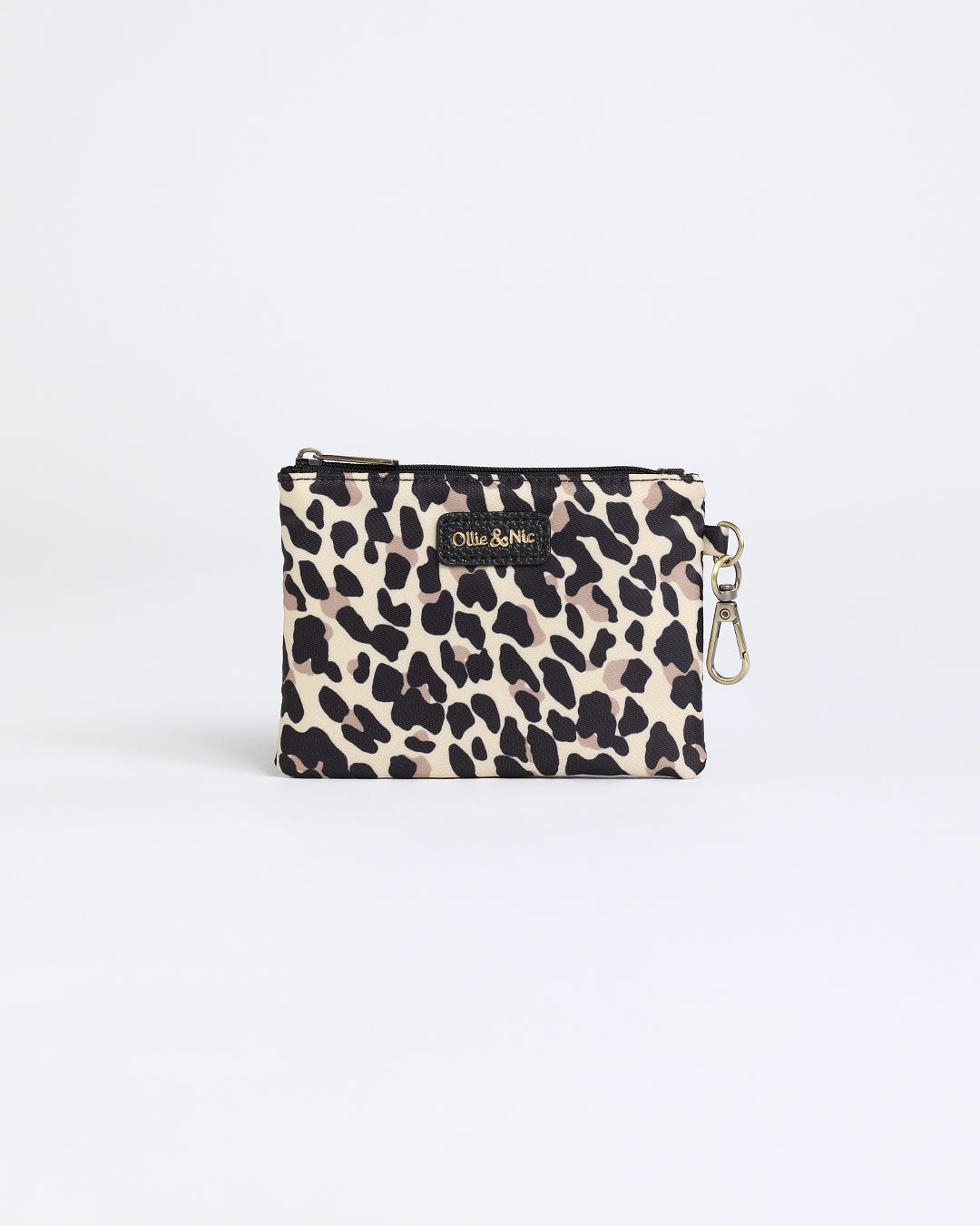 Minnie Zip Coin Purse - Leopard