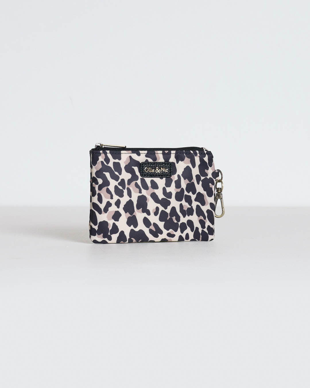 Minnie Zip Coin Purse - Leopard
