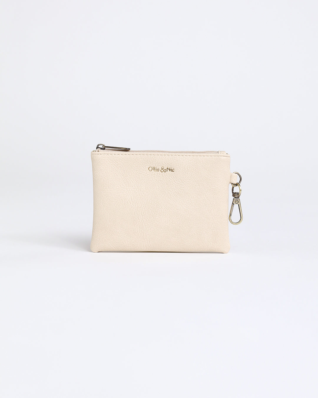 Minnie Zip Coin Purse - Pebble