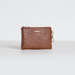 Minnie Zip Coin Purse - Tan