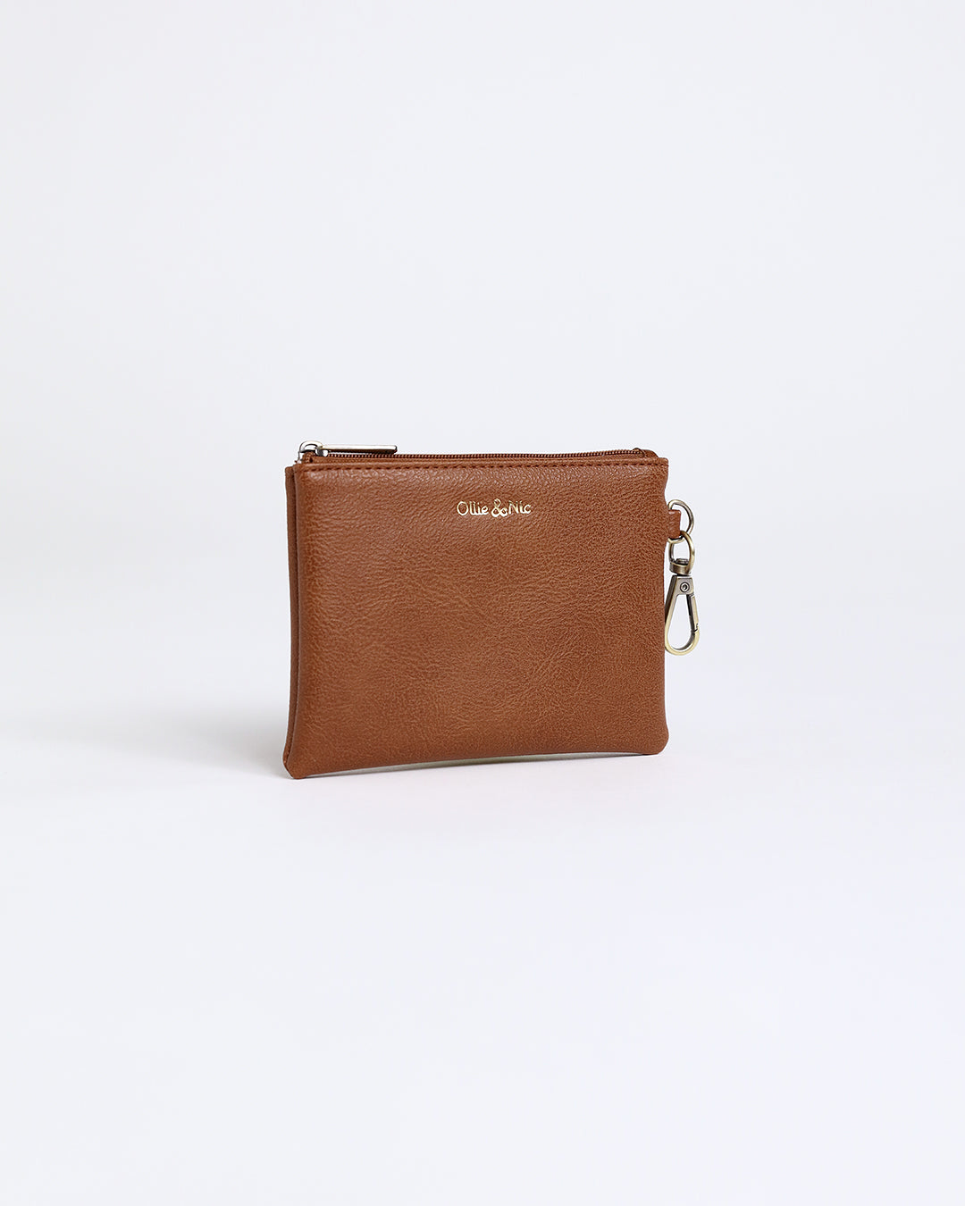 Minnie Zip Coin Purse - Tan
