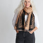Myrah Scarf - Black/Camel