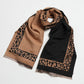 Myrah Scarf - Black/Camel