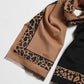 Myrah Scarf - Black/Camel