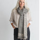 Myrah Scarf - Grey/Beige
