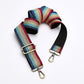 Ozzy Metallic Rainbow Webbing Strap