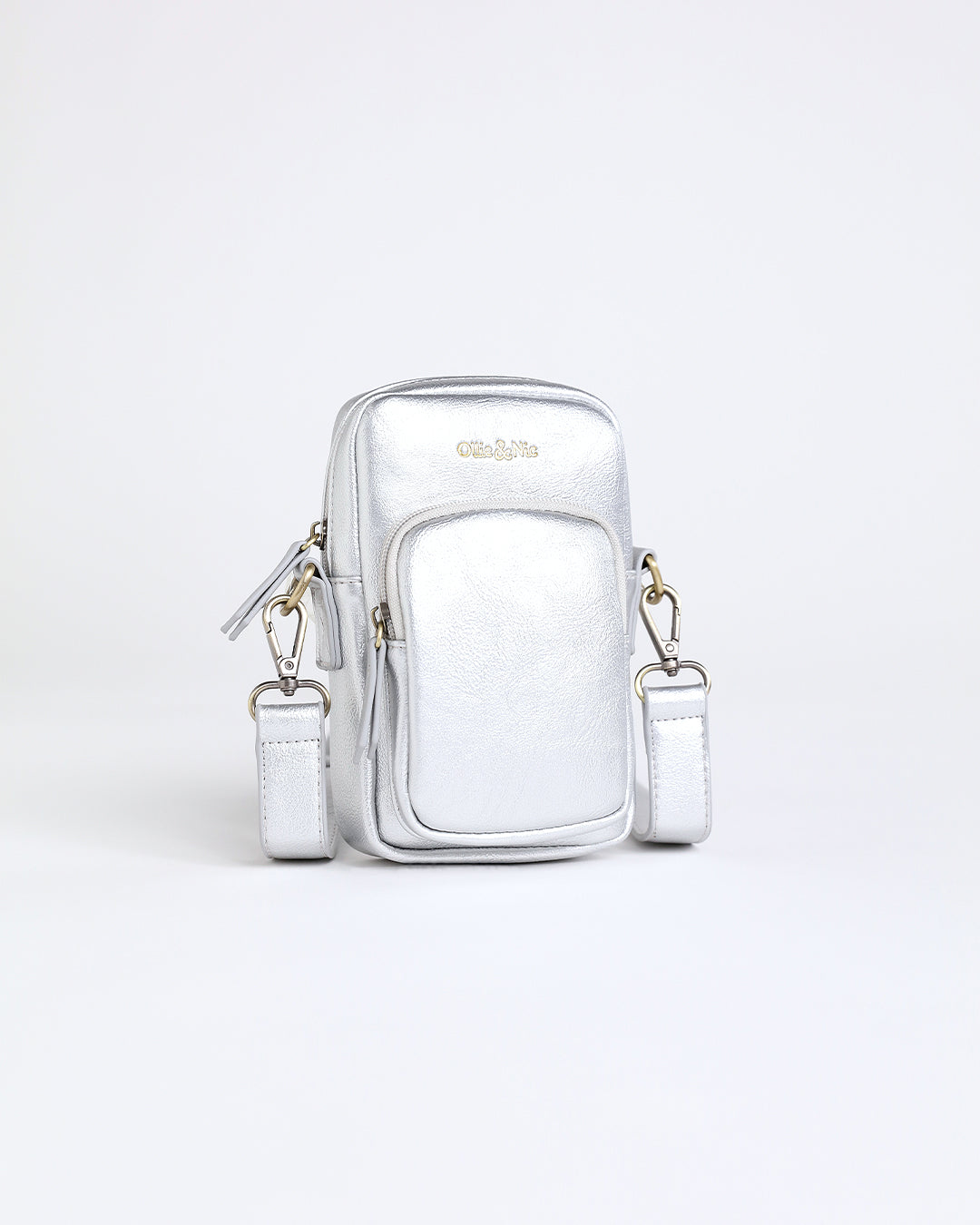 Phoebe Phone Bag - Silver