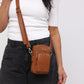 Phoebe Phone Bag - Tan