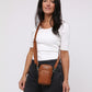 Phoebe Phone Bag - Tan