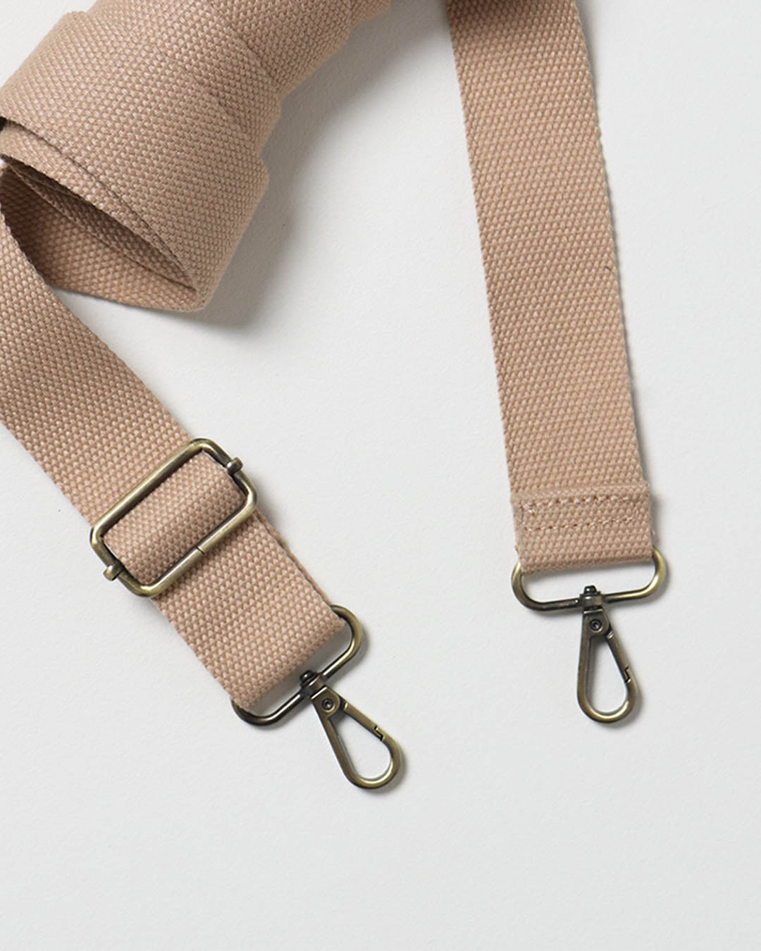 Plain Webbing Strap - Camel