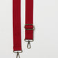 Plain Webbing Strap - Cherry Red