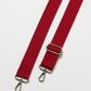 Plain Webbing Strap - Cherry Red