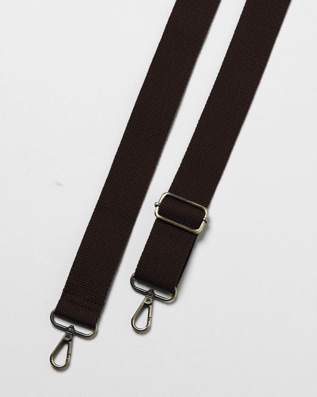 Plain Webbing Strap - Chocolate