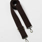 Plain Webbing Strap - Chocolate