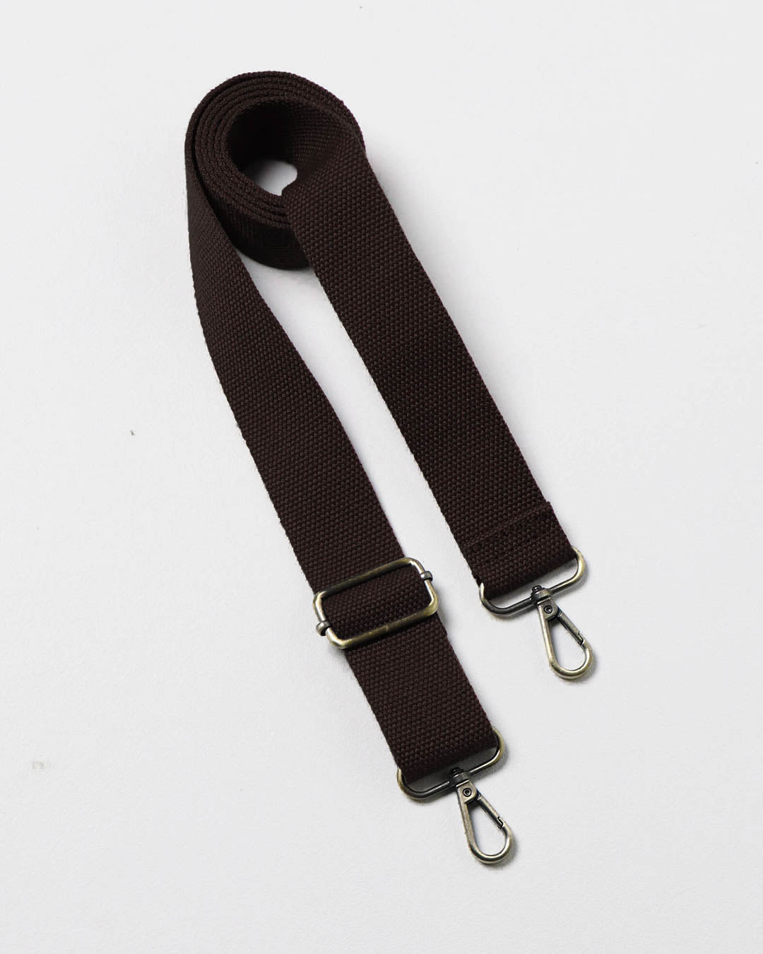 Plain Webbing Strap - Chocolate