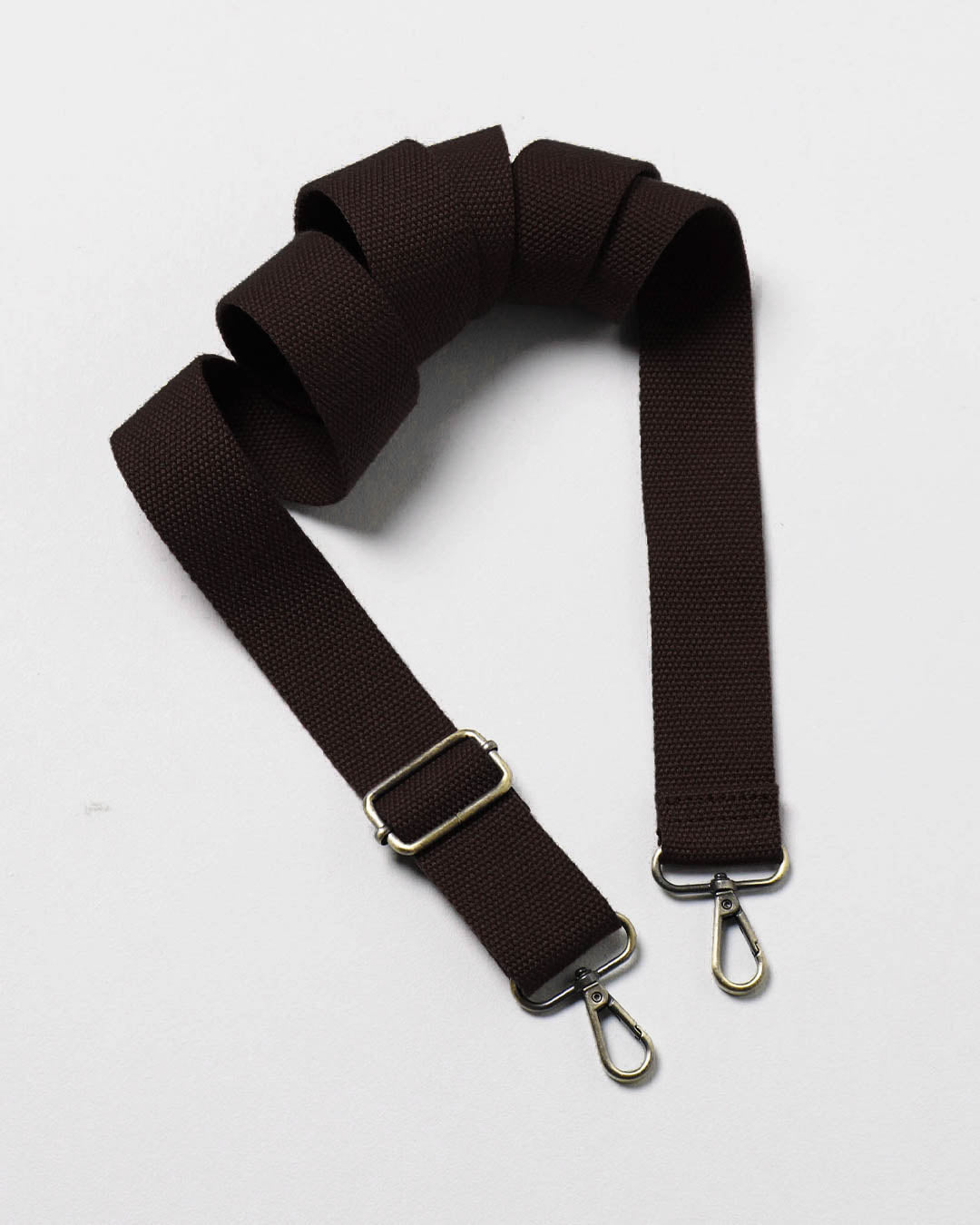 Plain Webbing Strap - Chocolate