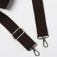 Plain Webbing Strap - Chocolate