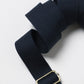Plain Webbing Strap - Navy