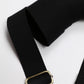 Plain Webbing Strap - Black