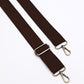 Plain Webbing Strap - Chocolate