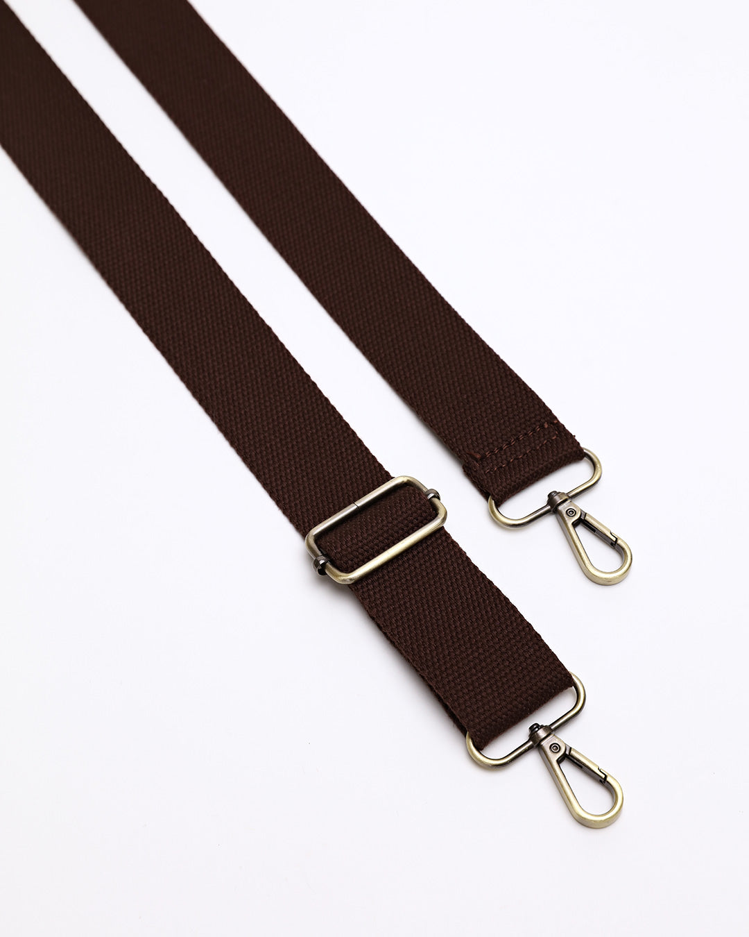 Plain Webbing Strap - Chocolate
